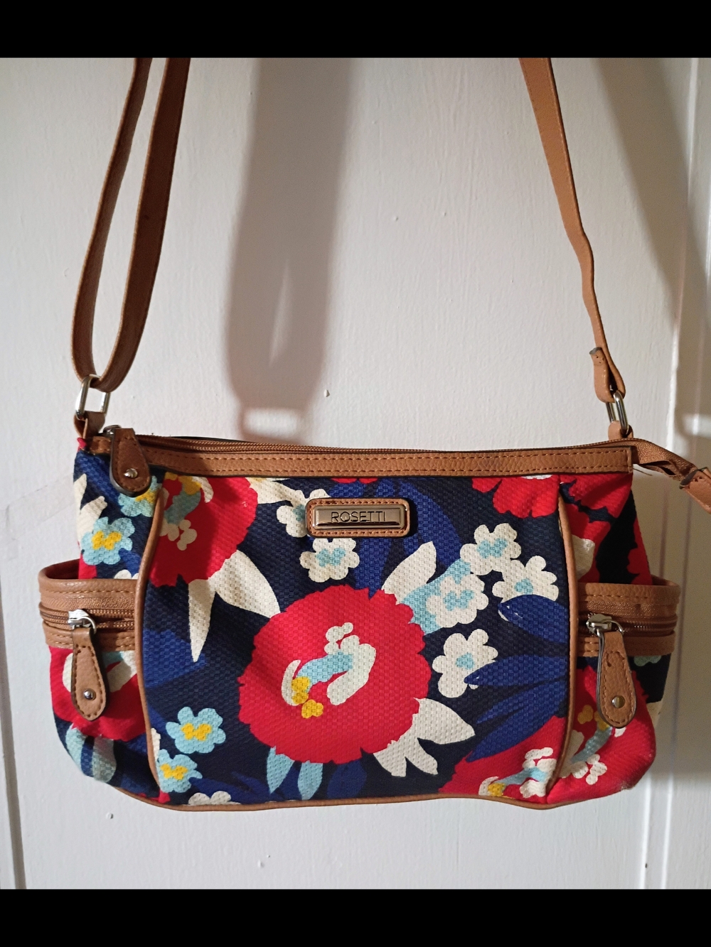 Rosetti Floral Crossbody Bag in Multicolor
